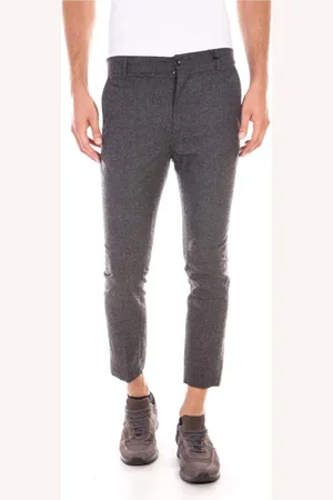 D.A. Daniele Alessandrini Bukser, Herre, Grå, L, Uld, Jeans