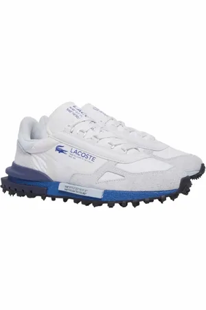 Lacoste Sko, Herre, Hvid, 45 EU, Nylon, Retro Løbestil Sneaker