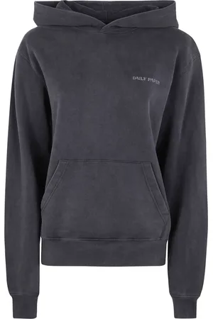 Daily paper Sweathshirts & Hoodies, Dame, Sort, M, Bomuld, Senses Hættetrøje
