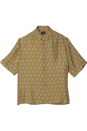 Fendi Skjorte, Herre, Flerfarvet, L, Bomuld, Short Sleeve Shirt