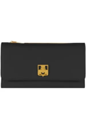 Elisabetta Franchi Tilbehør, Dame, Sort, ONE SIZE, Læder, Wallet