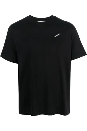 COPERNI Top, Herre, Sort, XL, Bomuld, Logo T-shirt