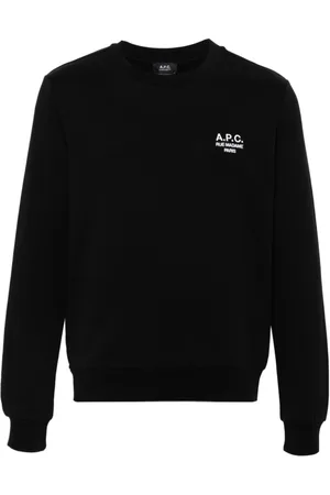 A.P.C. Sweathshirts & Hoodies, Herre, Sort, M, Bomuld, Sort Sweater