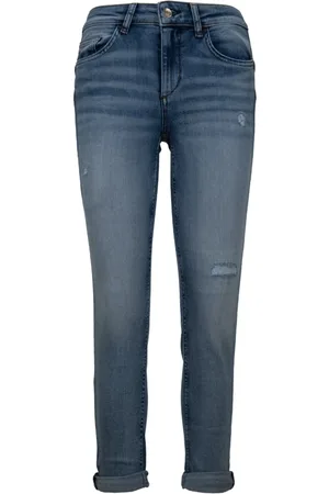 Liu Jo Jeans, Dame, Blå, W27, Bomuld, Monroe Jeans