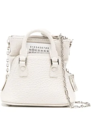 Maison Margiela Taske, Herre, Hvid, ONE SIZE, Uld, 5AC Classica Skuldertaske