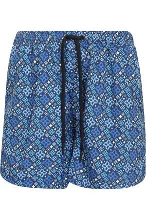 TAGLIATORE Badetøj, Herre, Blå, S, Polyester, Mønstrede Badeshorts