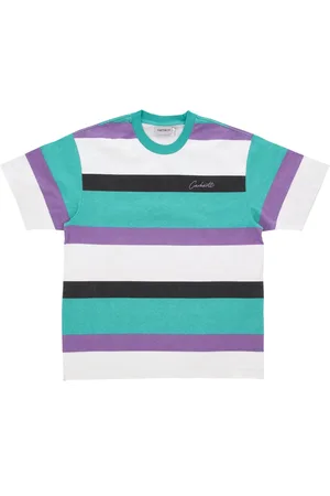 Carhartt Top, Herre, Flerfarvet, XL, Bomuld, Crouser Tee Aqua Green