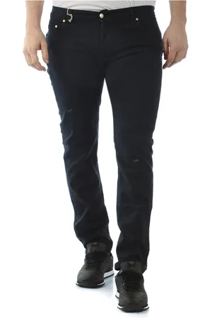 D.A. Daniele Alessandrini Jeans, Herre, Blå, W31, Bomuld, Jeans