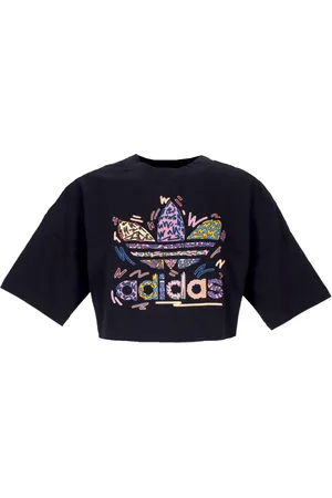 adidas Top, Dame, Sort, L, Bomuld, Unity Crop Tee
