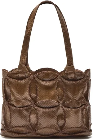Maliparmi Taske, Dame, Brun, ONE SIZE, Uld, Sommer Lucky Patchwork Skuldertaske