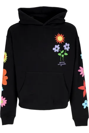 Guess Sweathshirts & Hoodies, Herre, Sort, XL, Bomuld, Sunshine Hættetrøje