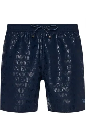 EA7 Shorts, Herre, Blå, L, Polyester, Blå Casual Shorts
