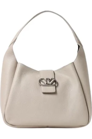 Emporio Armani Taske, Dame, , ONE SIZE, Uld, Cremefarvet skuldertaske