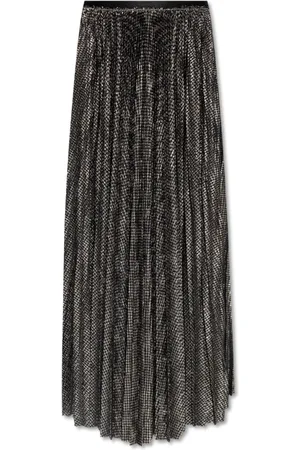 FORTE FORTE Nederdel, Dame, Sort, L, Polyester, Nederdel med lurex-tråd