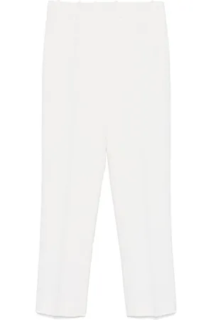 ERMANNO SCERVINO Bukser, Dame, Hvid, 2XS, Slim Fit Casual Bukser
