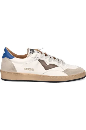 4b12 Sko, Herre, Hvid, 42 EU, Læder, Hvide Sneakers