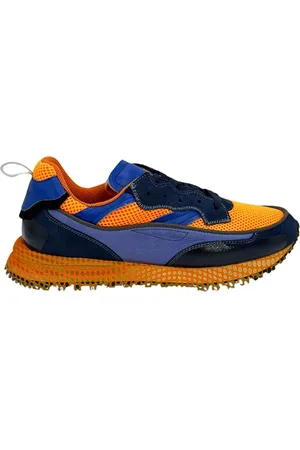 Hidnander Sko, Herre, Blå, 42 EU, Uld, Threedome Zero Sneakers