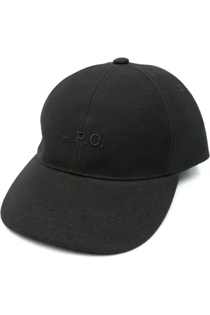 A.P.C. Tilbehør, Herre, Sort, ONE SIZE, Bomuld, Bomuld Cap Hat Designers Code Cogyxm24069