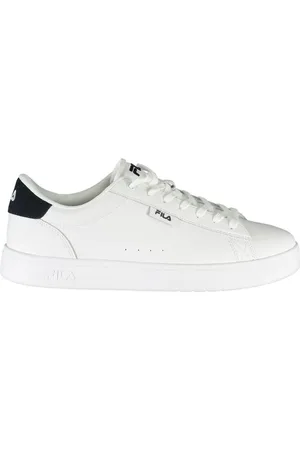 Fila Sko, Herre, Hvid, 44 EU, Uld, Klassisk hvid sneaker med kontrastdetaljer