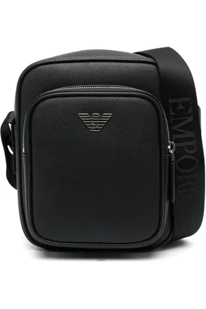 Emporio Armani Taske, Herre, Sort, ONE SIZE, Polyester, Messenger Taske