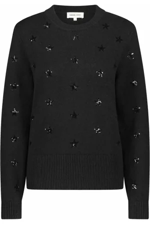 Fabienne Chapot Strik, Dame, Sort, XS, Bomuld, Rocket Pullover