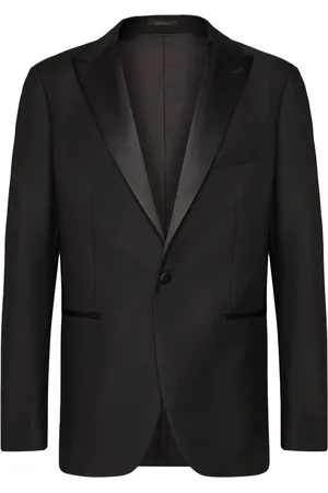 Boggi Milano Jakkesæt, Herre, Sort, S, Uld, Uld Tuxedo Jakke