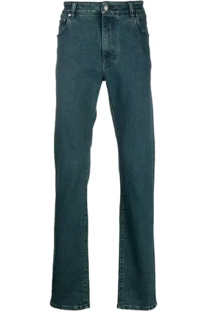 Etro Jeans, Herre, Blå, W38, Tyl, Straight Jeans Casual Style