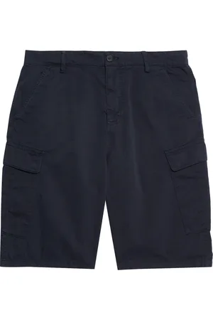 Lyle & Scott Shorts, Herre, Blå, W36, Bomuld, Wembley Cargo Shorts