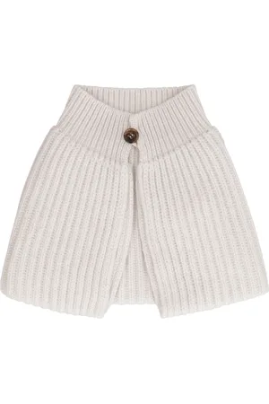 Malo Tilbehør, Dame, , ONE SIZE, Uld, Kashmir Ribstrikket Krave