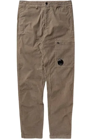 C.P. Company Bukser, Herre, Grå, M, Bomuld, Slim-fit Bukser