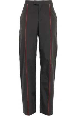 Salvatore Ferragamo Bukser, Herre, Sort, M, Bomuld, Bomuldsblanding Teknisk Stof Bukser