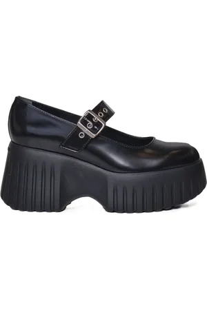 Hogan Sko, Dame, Sort, 39 1/2 EU, Læder, Mary Jane Brogues