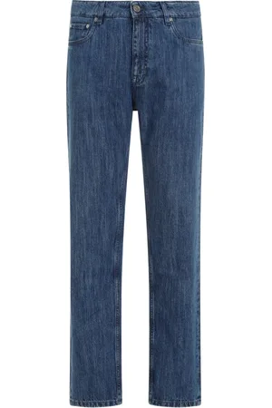 Etro Jeans, Herre, Blå, W33, Bomuld, Roma Jeans