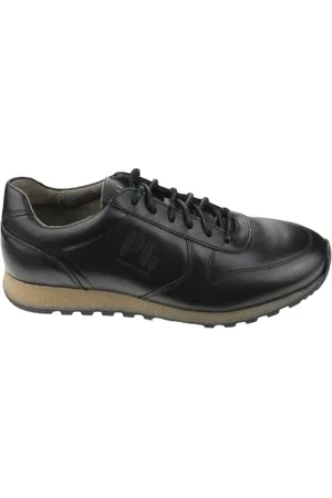 Gabor Sko, Herre, Sort, 46 1/2 EU, Læder, Læder Sneakers