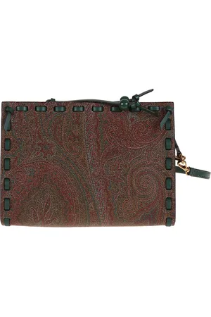 Etro Taske, Dame, Brun, ONE SIZE, Uld, Metallic Skuldertaske Stilfuldt Design