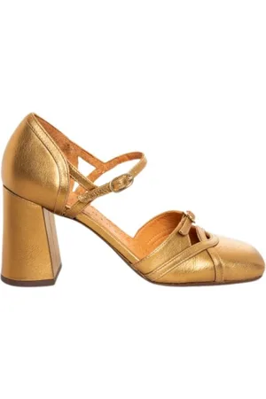Chie Mihara Sko, Dame, Gul, 40 EU, Uld, Sandalo Pumps