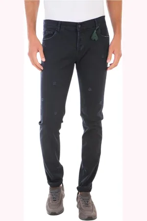 D.A. Daniele Alessandrini Jeans, Herre, Blå, W29, Bomuld, Jeans