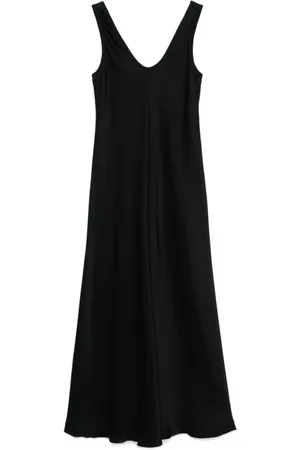 FORTE FORTE Kjole, Dame, Sort, M, Ballerina Midi Kjole