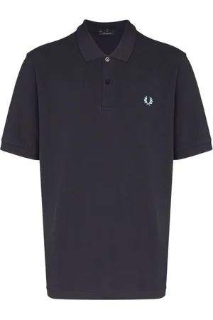 Fred Perry Top, Herre, Blå, 2XL, Bomuld, Klassisk poloshirt