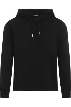 Jacquemus Sweathshirts & Hoodies, Dame, Sort, XS, Bomuld, Gros Grain Hoodie