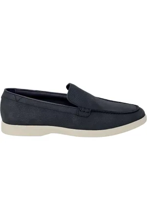 Clarks Sko, Herre, Blå, 40 EU, Læder, Klassisk Læder Slip-On Loafer