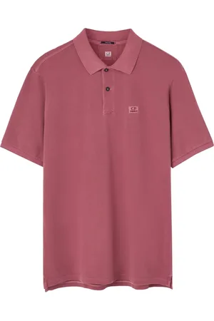 C.P. Company Top, Herre, Rød, S, Piquet Resist Dyed Polo
