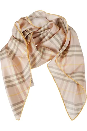 Burberry Tilbehør, Dame, , ONE SIZE, Silke Firkantet Tørklæde