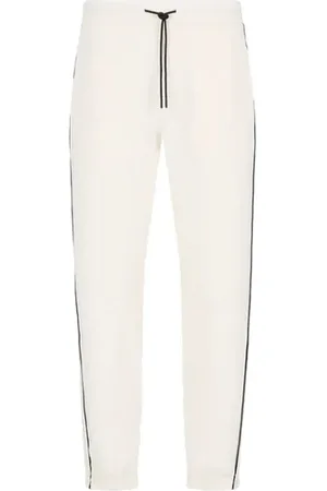 Emporio Armani Bukser, Herre, Hvid, XS, Bomuld, Sweatpants