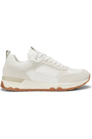 Marc O’ Polo Sko, Herre, Hvid, 44 EU, Læder, Retro Løbesneakers
