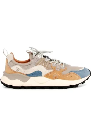 Flower Mountain Sko, Herre, Flerfarvet, 43 EU, Bomuld, Low Sneakers
