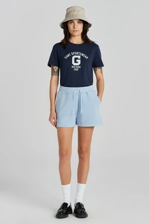 GANT Shorts, Dame, Blå, S, Bomuld, Sun-Washed Cotton Shorts