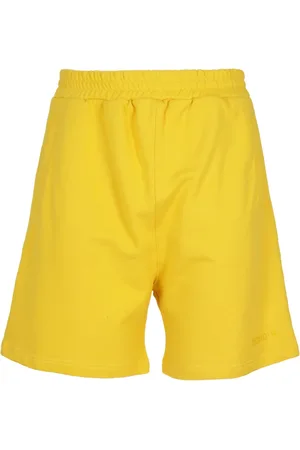 Dondup Shorts, Herre, Gul, XL, Bomuld, Casual Bermuda Sweatpants