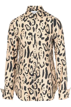 Sportmax Bluser & Skjorter, Dame, Flerfarvet, XL, Bomuld, Armony Skjorte