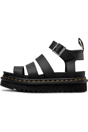 Dr. Martens Sko, Dame, Sort, 40 EU, Læder, Sorte Hydro Støvler